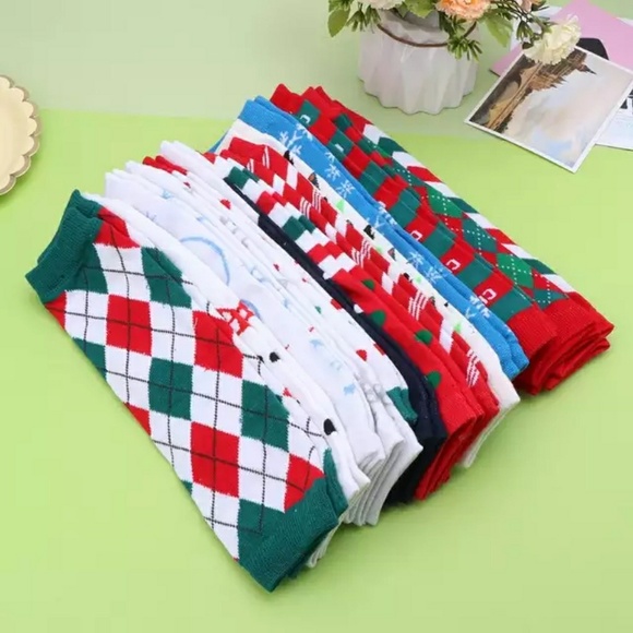 Christmas leg warmers - Picture 4 of 7